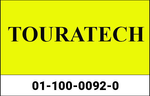 TOURATECH Sticker TOURATECH black | 01-100-0092-0