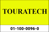 TOURATECH Badge TOURATECH logo | 01-100-0096-0