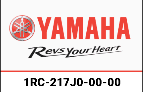 Yamaha Genuine Side Number Plates | 1RC-217J0-00-00 / 1RC217J00000