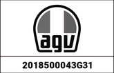 AGV VISOR K6 S/K6 - MPLK SMOKE | 2018500043G31