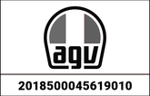 AGV CHEEK PADS K6 S/K6 BLACK/GREY | 2018500045619010