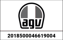 AGV CROWN PAD K6 S/K6 BLACK/GREY | 2018500046619004