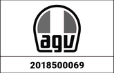 AGV VISOR K3 MPLK IRIDIUM BLUE | 2018500069