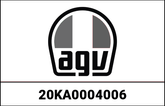 AGV TOP VENT K5 S/K-5 JET/K-5 PEARL WHITE | 20KA0004006