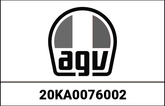 AGV TOP VENT AX-8 DUAL EVO/AX-8 DUAL WHITE | 20KA0076002