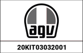 AGV SPOILER K3 SV (XS-S-MS), WHITE | 20KIT03032-001