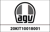 AGV SIDE DEFLECTOR COMPACT ST/NUMO EVO ST BLACK | 20KIT10018001