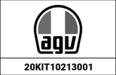 AGV SIDE DEFLECTOR COMPACT ST/NUMO EVO ST, MATT BLACK | 20KIT10213-001
