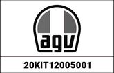 AGV SPOILER SPORTMODULAR, BLACK | 20KIT12005-001