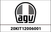 AGV TOP VENT SLIDER SPORTMODULAR, BLACK | 20KIT12006-001