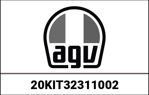 AGV MDS FRONT VENT M13/NEW SPRINTER FLAT BLACK | 20KIT32311002