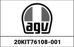 AGV PEAK AX-8 DUAL EVO/AX-8 DUAL (+aluminum screws), BLACK | 20KIT76108-001