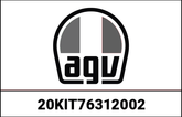 AGV FRONT VENT AX9/AX-8 EVO/AX-8 DUAL EVO/AX-8 DUAL BLACK | 20KIT76312002