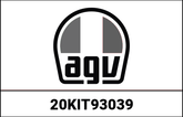 AGV CHEEK PADS TOURMODULAR GREY/BLACK | 20KIT93039