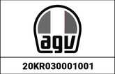 AGV KIT BASE TRIM K3 SV/K1 BLACK | 20KR030001001
