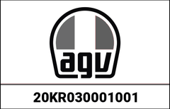 AGV KIT BASE TRIM K3 SV/K1 BLACK | 20KR030001001