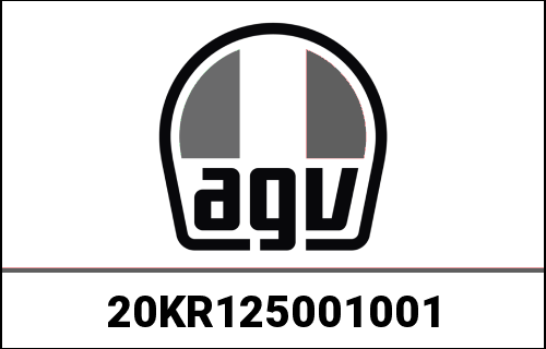 AGV FRONT VENT COVER PAINTED TOURMODULAR BLACK | 20KR125001001