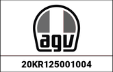AGV FRONT VENT COVER PAINTED TOURMODULAR GALASSIA BLUE | 20KR125001004