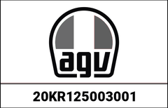 AGV SLOT INTERCOM COVER LEFT TOURMODULAR BLACK | 20KR125003001