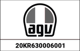 AGV VISOR HOOK REPAIR KIT K6 BLACK | 20KR630006001