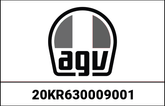 AGV CLICK FOR VISOR MECHANISM K6 BLACK | 20KR630009001