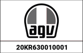 AGV REGULATION VISOR K6 CLEAR | 20KR630010001
