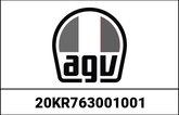 AGV KIT SCREWS FOR PEAK AX9 BLACK | 20KR763001001
