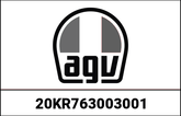 AGV KIT SCREWS FOR VISOR MECHANISM AX9 BLACK | 20KR763003001