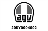 AGV KIT FRONT VENTS K5 S/K-5 JET/K-5, BLACK | 20KY0004-002