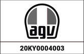 AGV KIT FRONT VENTS K5 S/K-5 JET/K-5 MATT BLACK | 20KY0004003