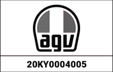 AGV KIT FRONT VENTS K5 S/K-5 JET/K-5 MATT GREY | 20KY0004005
