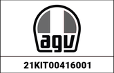 AGV SPOILER K5 S/K-5 JET/K-5 (XS-S-MS), BLACK | 21KIT00416-001