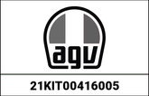 AGV SPOILER K5 S/K-5 JET/K-5 MATT BLACK | 21KIT00416005