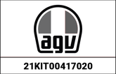 AGV SPOILER K5 S/K-5 JET/K-5 PEARL WHITE | 21KIT00417020