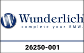 Wunderlich Brake Lever Enlargement - Silver | 26250-001