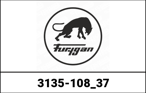 Furygan V4 EASY D3O, Black-Red | 3135-108