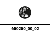 Hepco & Becker Side-and Topcasecarrierset-chrome for Kawasaki VN 1500/SE Spoked wheel until 1993 | 650250 00 02