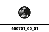 Hepco & Becker Side-and Topcasecarrierset-black for Ducati Pantah 500 / Pantah 600 | 650701 00 01