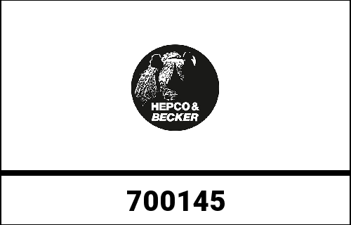 Hepco & Becker Painted panel for Hepco&Becker Journey Topcase 40 silver | 700145