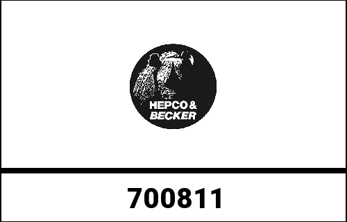 Hepco & Becker Plastic bottom plate incl. lashing strap for Hepco&Becker Junior/Junior Flash sidecases 40 right side | 700811