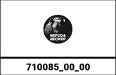 Hepco & Becker Replacement lid for Xceed side case titan | 710085 00 00