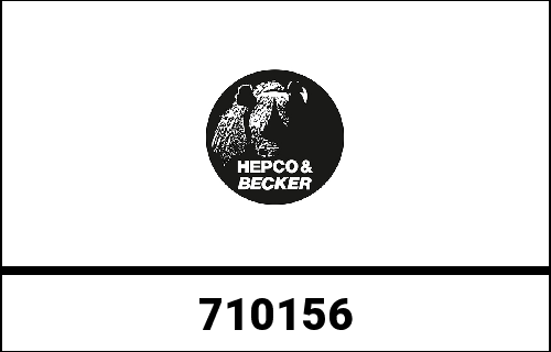 Hepco & Becker Reflector Red Left Side Journey Topcase 52 | 710156