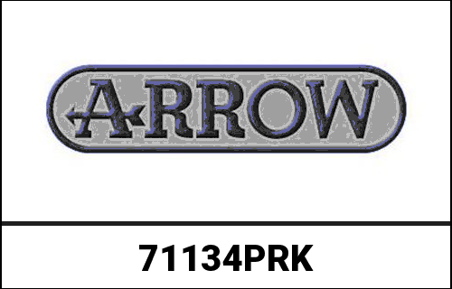 ARROW SUZUKI GSX-R 600/750 '06 TITANIUM SILENCER WITH CARBON END-CAP | 71134PRK