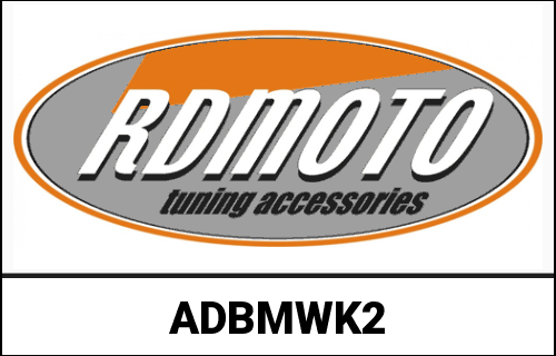RD Moto Adapters For Handlebar End Black | ADBMWK2