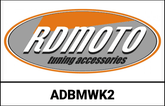 RD Moto Adapters For Handlebar End Black | ADBMWK2
