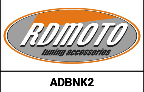 RD Moto Adapters For Handlebar End Black | ADBNK2