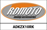 RD Moto Adapters For Handlebar End Black | ADKZX10RK