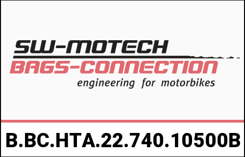 SW Motech BLAZE H saddlebag set. B-stock. Black/green. Ducati Scrambler (14-). | B.BC.HTA.22.740.10500/B