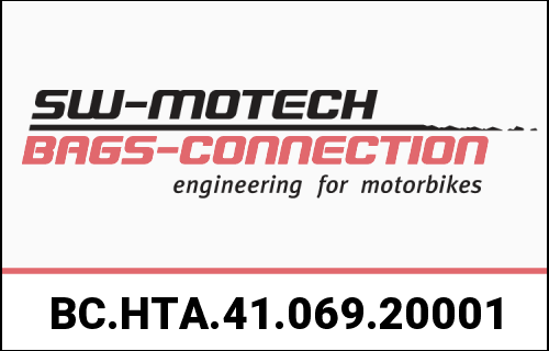 SW Motech Legend Gear side bag system LH1/LH1. 2x 19.5L. Royal Enfield Super Meteor 650 (22-). | BC.HTA.41.069.20001