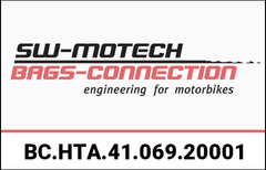 SW Motech Legend Gear side bag system LH1/LH1. 2x 19.5L. Royal Enfield Super Meteor 650 (22-). | BC.HTA.41.069.20001